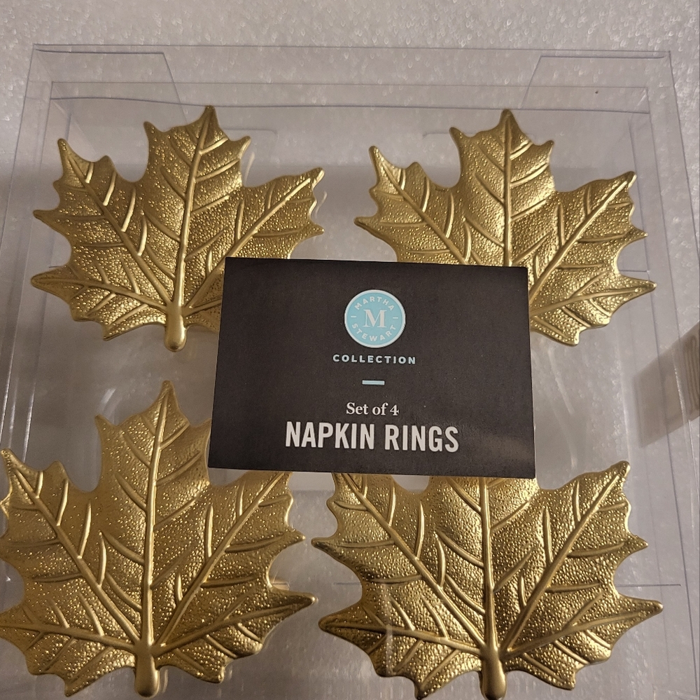 Martha Stewart Napkin Rings